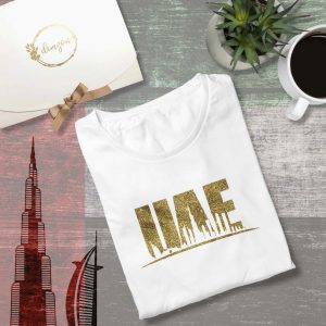 UAE White T-Shirt