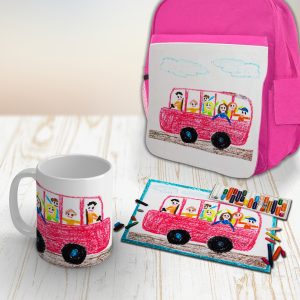 Custom bundle of Backpack and a mug