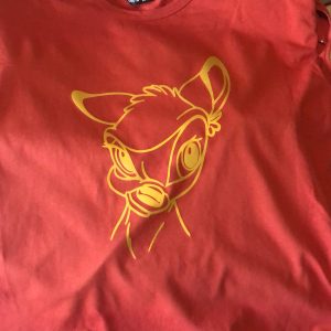 Shein Red Woman Shirt