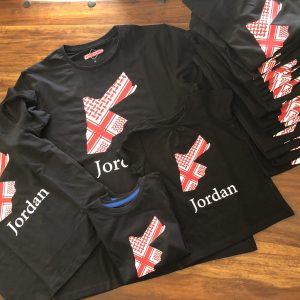 Custom Jordan t-shirt