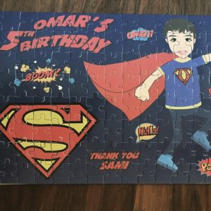 Super man puzzle