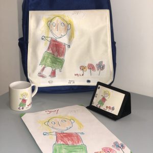 Backpack, wallet and a mug bundle