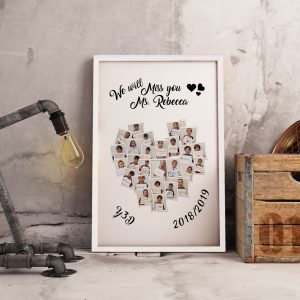 Teacher Farewell glass frame