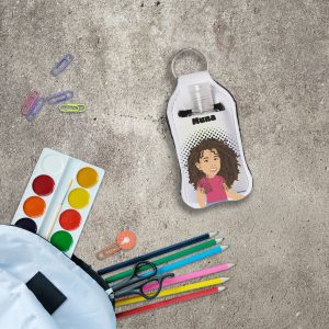 Personalized sanitizer holder