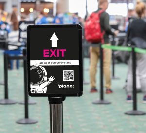 Planet Outdoor Signage Design