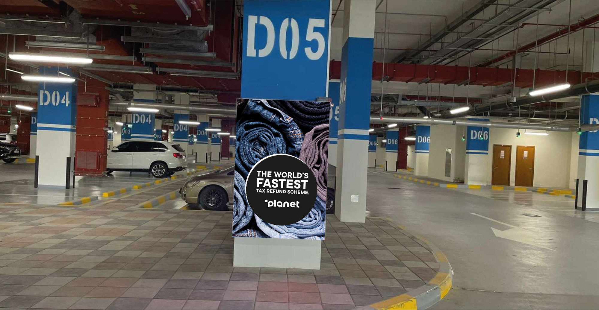 Planet Parking Poll Advert Design