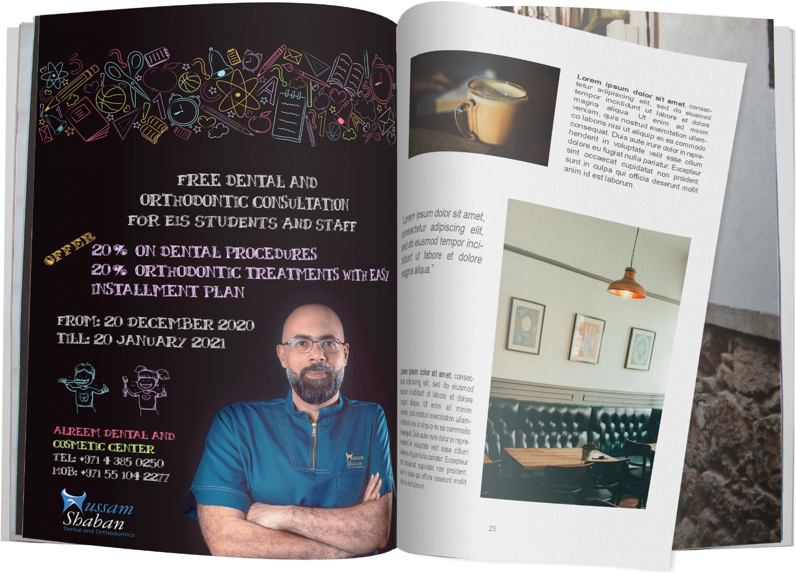 Magazine Advert Design