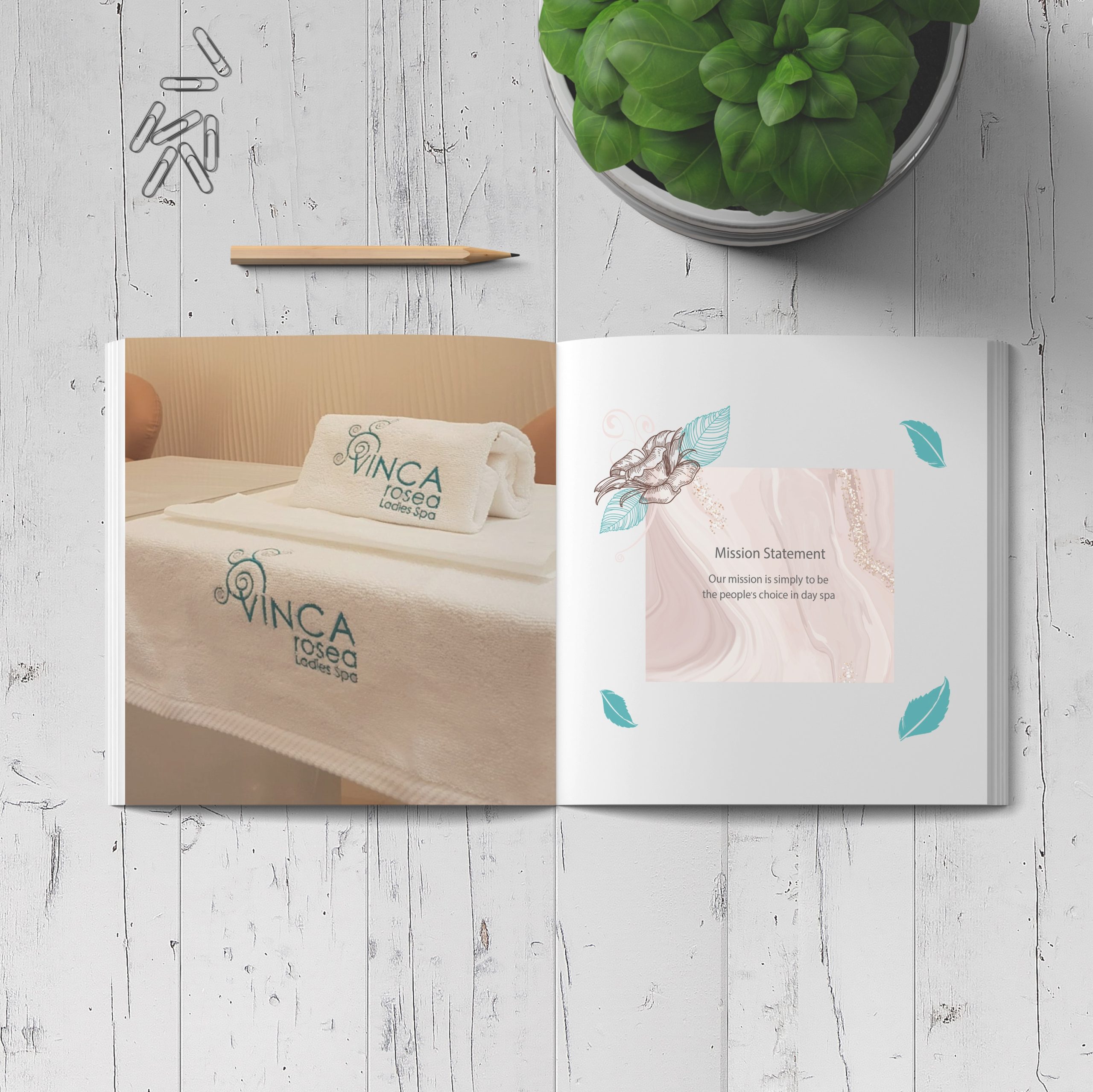 Vinca Rosea Profile Design